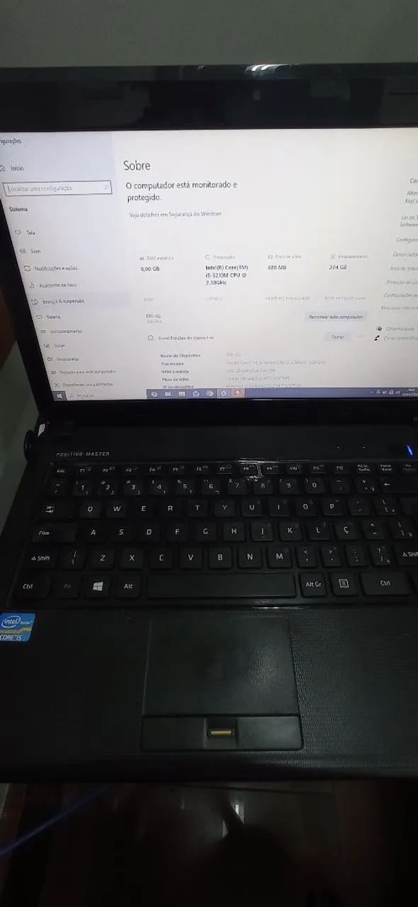 Notebook positivo Master n190i Intel i5 - Foto 2