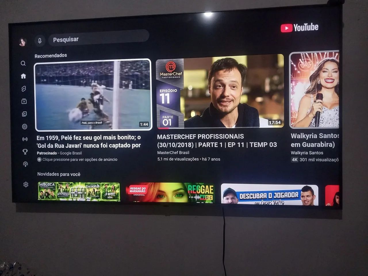 TV 65 Polegadas 4K LG 