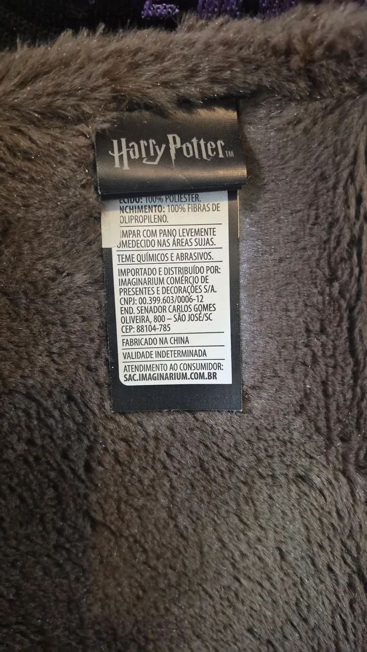 almofada livro monstro harry potter  - Foto 4