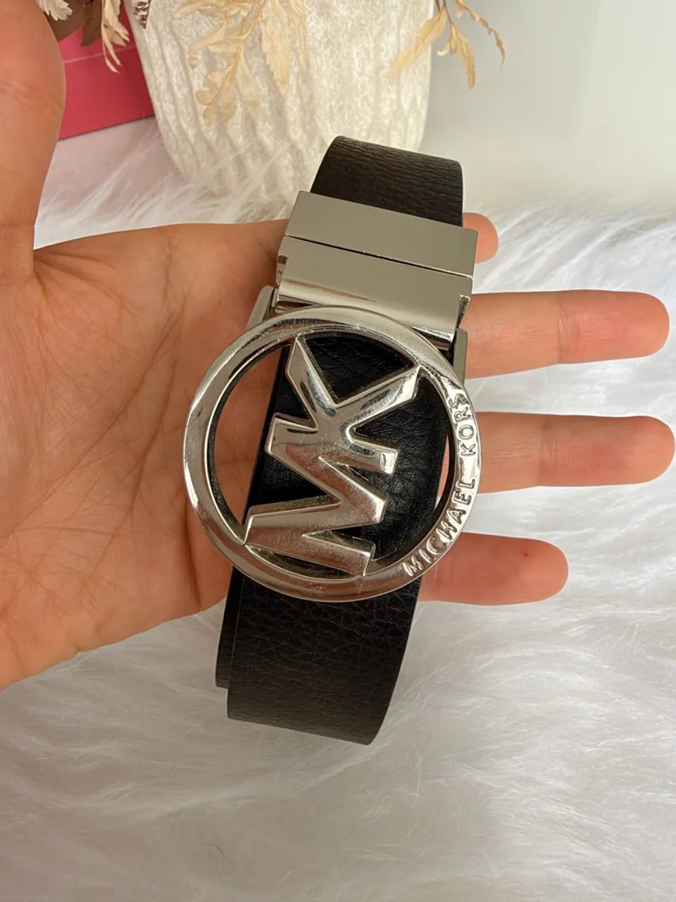 Cinto Michael Kors preto  - Foto 2