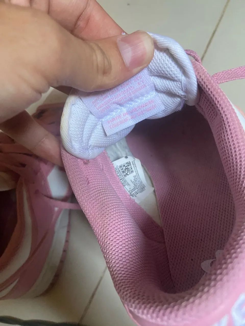 Vendo Nike dunk rosa usado - Foto 4