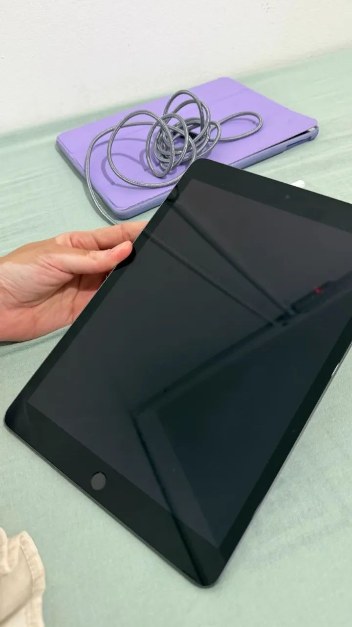 ipad 9 geração 64gb cinza excelente