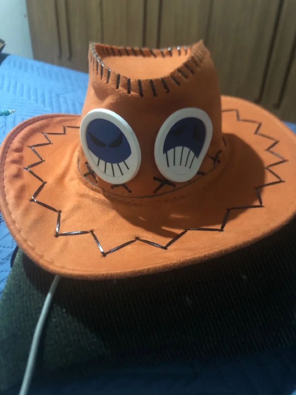 CHAPEU FANTASIA ONE PIECE - ACE - Foto 2