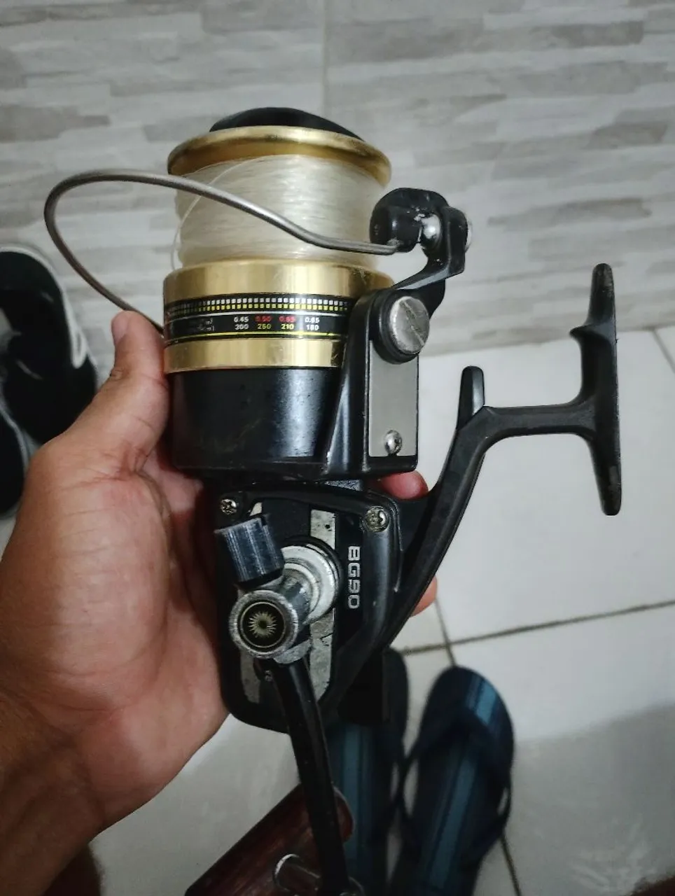 Carretilha Daiwa Spincast ST-30 (Seiko Inc.) - Vintage e