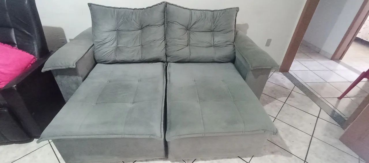Vendo sofá retrátil usado  - Foto 3