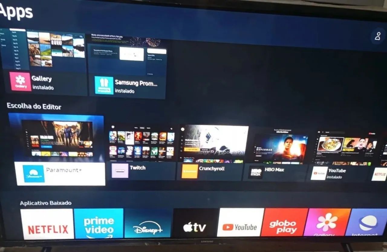 Tv Smart Samsung 43 polegadas  - Foto 4