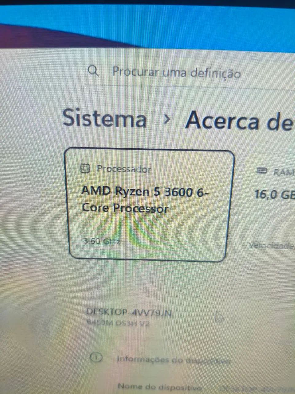 Processador Ryzen 5 3600
