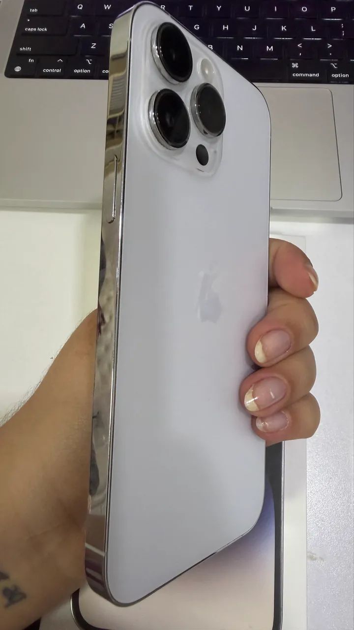 iPhone 14 Pro Max 256GB Prateado - Celulares e Smartphones