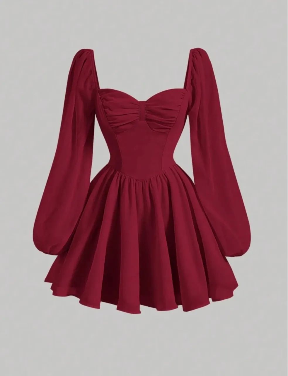 Vestido Vinho SHEIN 
