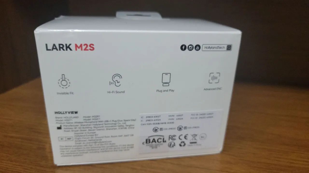 Microfone Hollyland Lark M2S - Foto 2