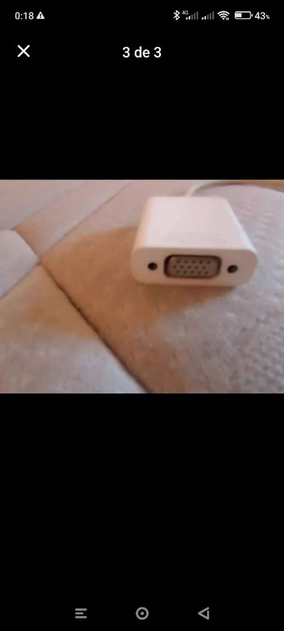 Cabo adaptador Apple VGA - Foto 3