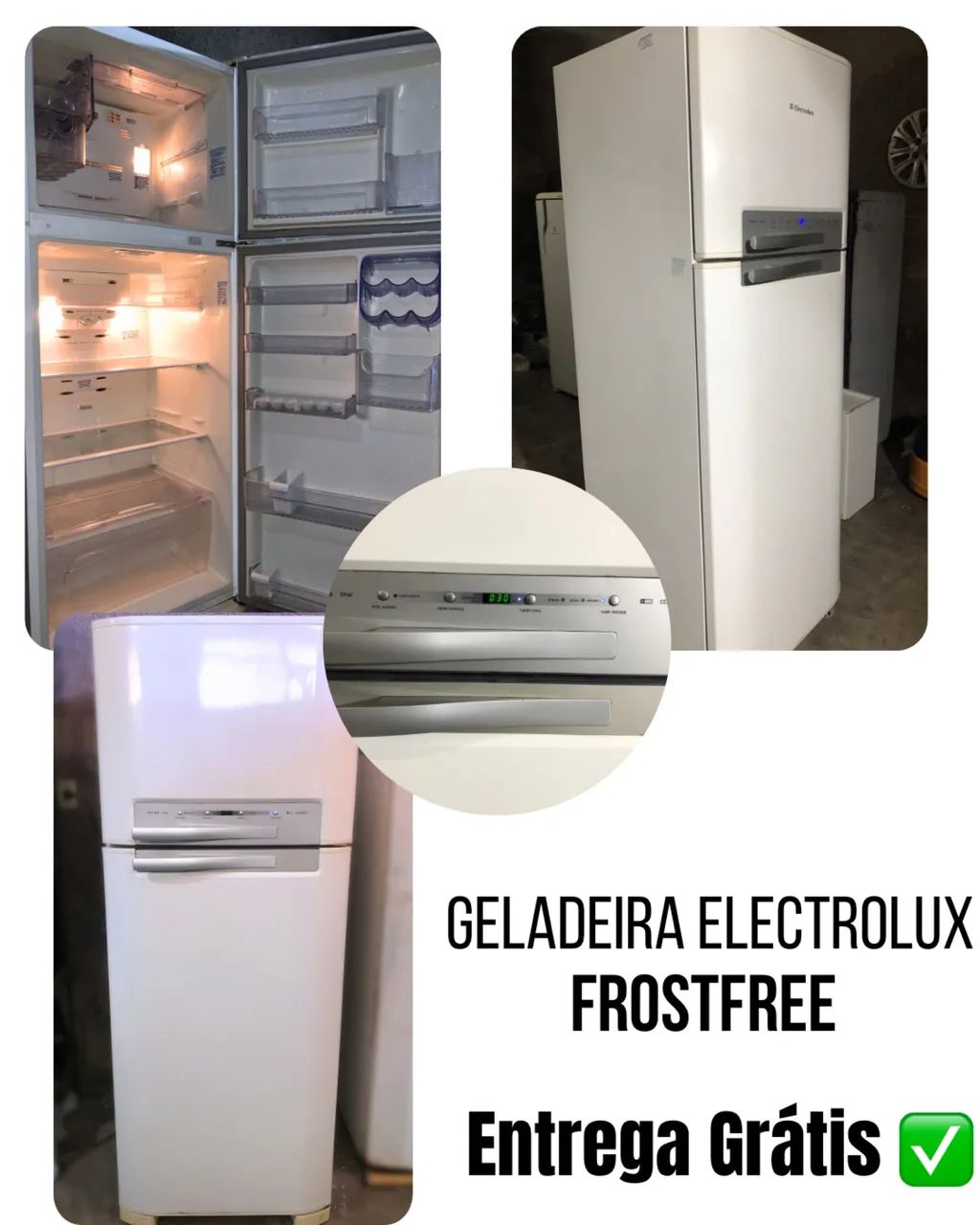 Geladeira Nova - Entrega Grátis 