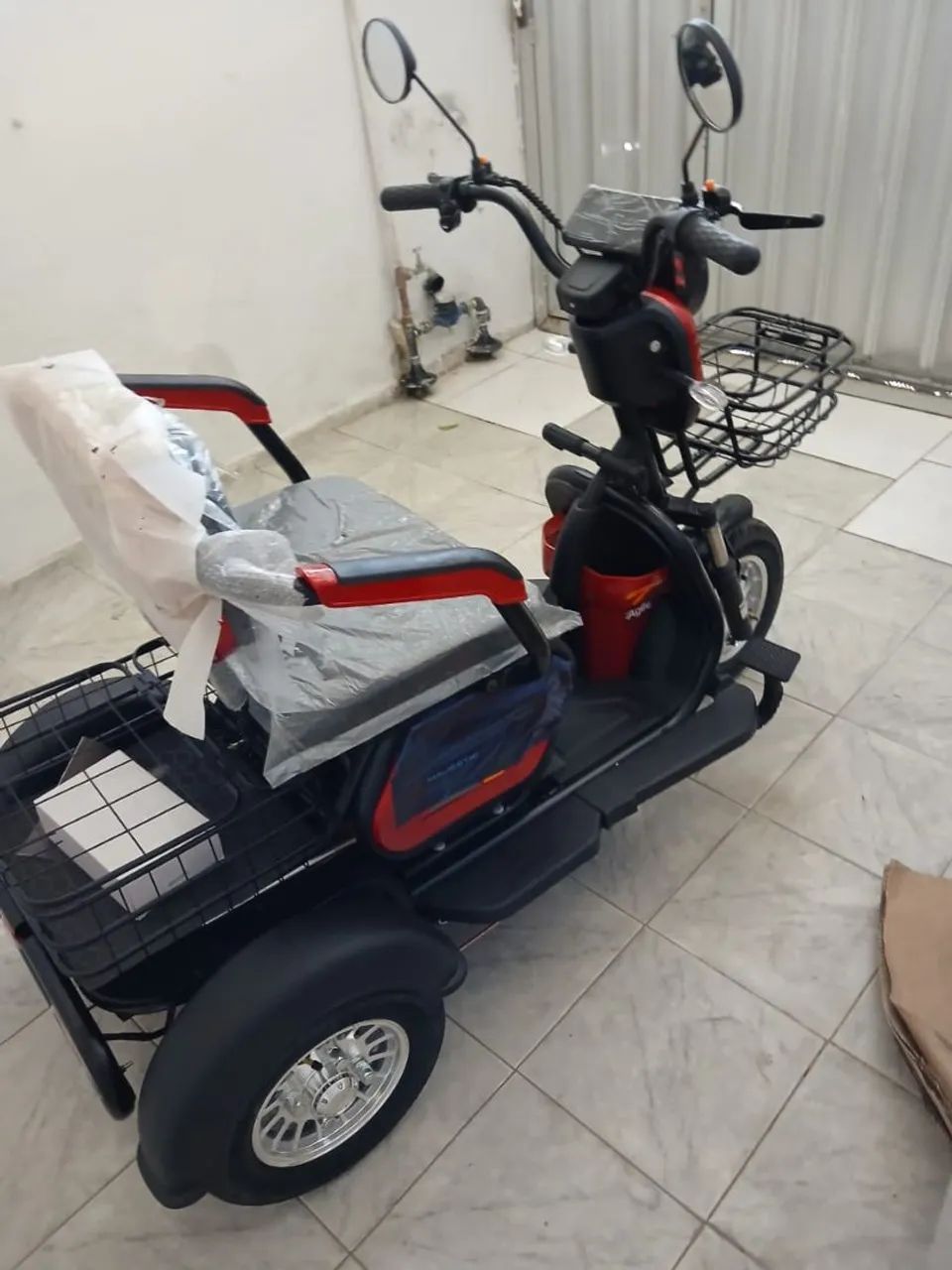 Vendo triciclo elétrico zerado  - Foto 4