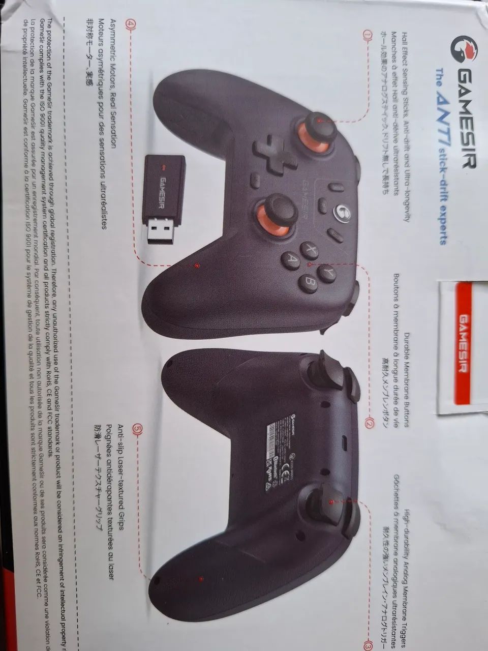 Controle sem fio gamesir nova lite - Foto 2
