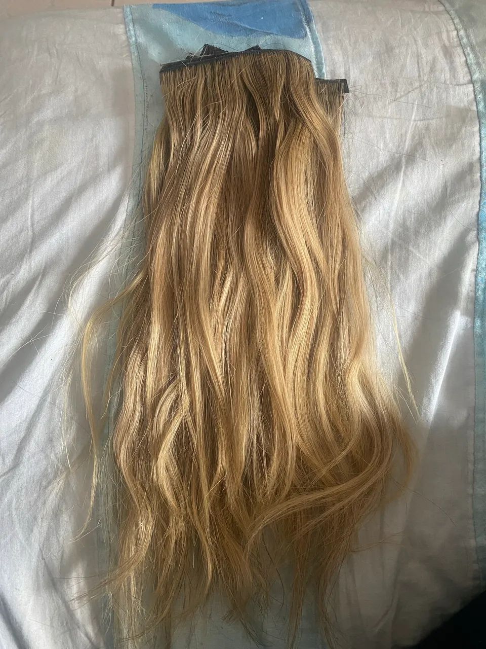 Mega Hair loiro bio adesivo