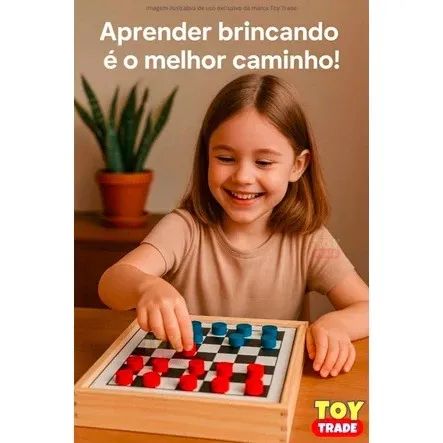 Kit Completo! 6 Jogos de Tabuleiro com Estojo | Presente Imperdível - Foto 3