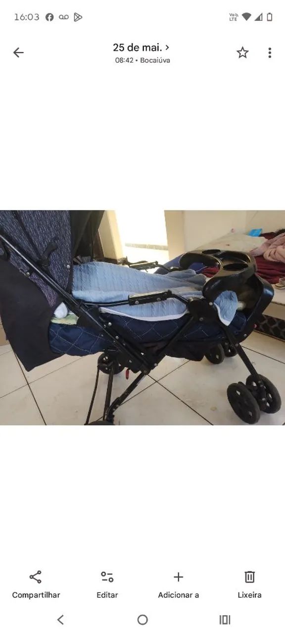 Vendo carrim de bebe - Foto 5