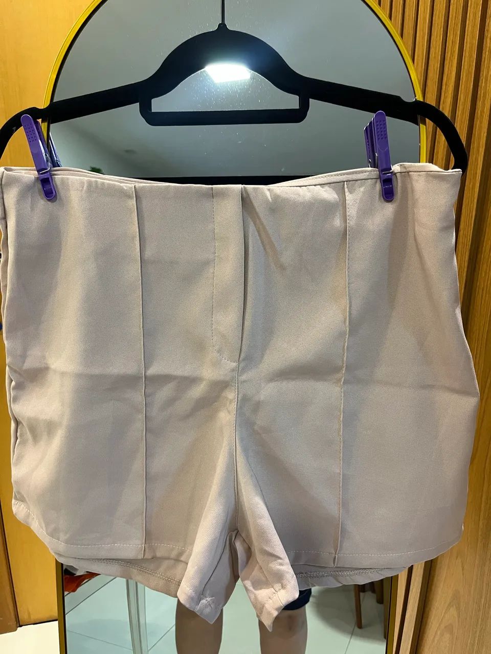 Short rosa claro 