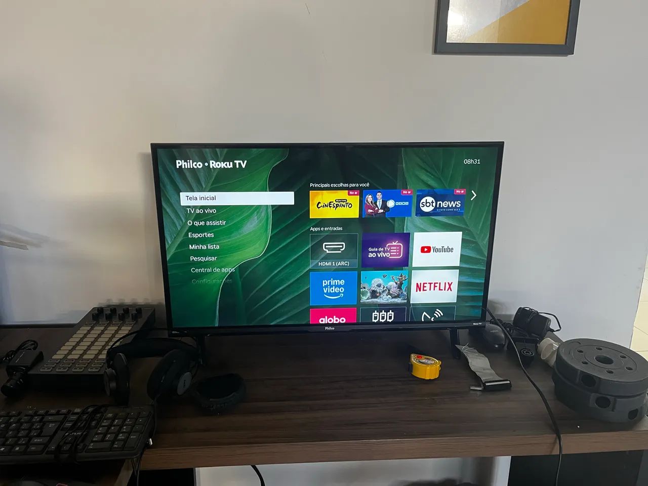 Tv Philco Roku 32 polegadas  smart