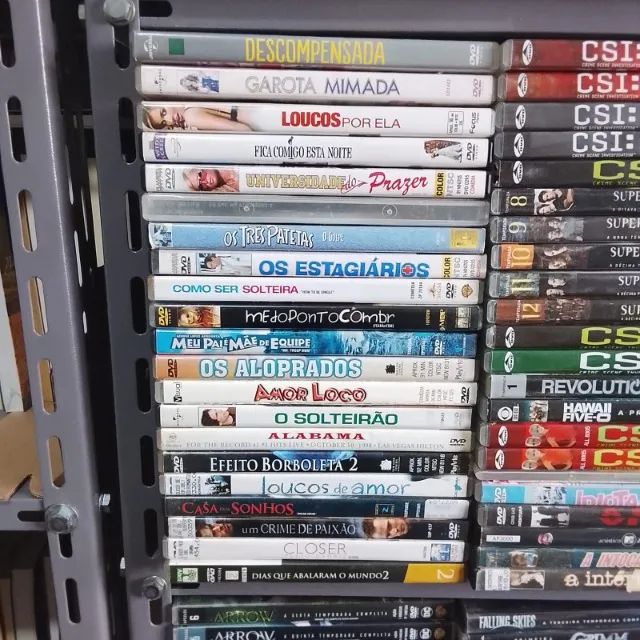 Lote com 260 DVDs originais de locadora - Foto 3