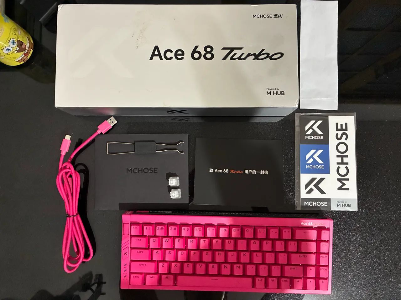 Mchoose Ace 68 Turbo Pink - Foto 4