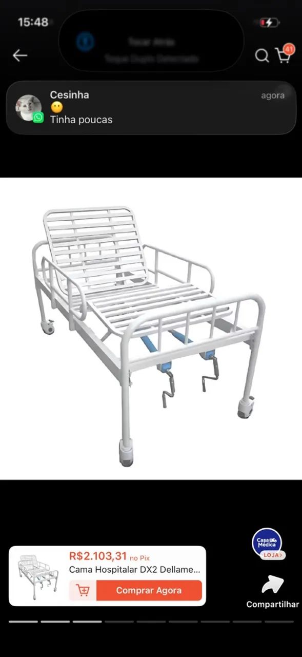 Cama hospitalar  - Foto 3