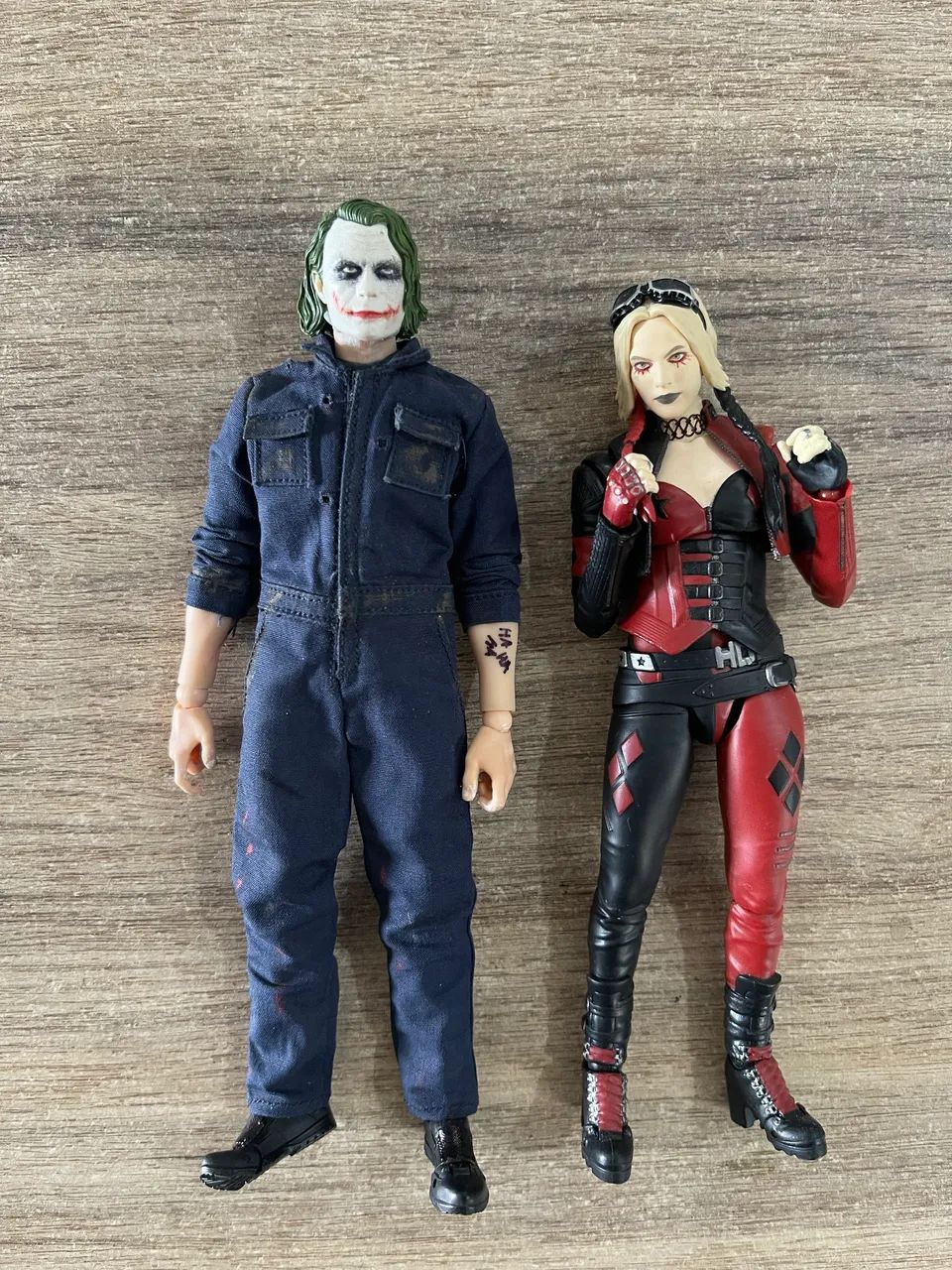 Joker custom + Harlequina 