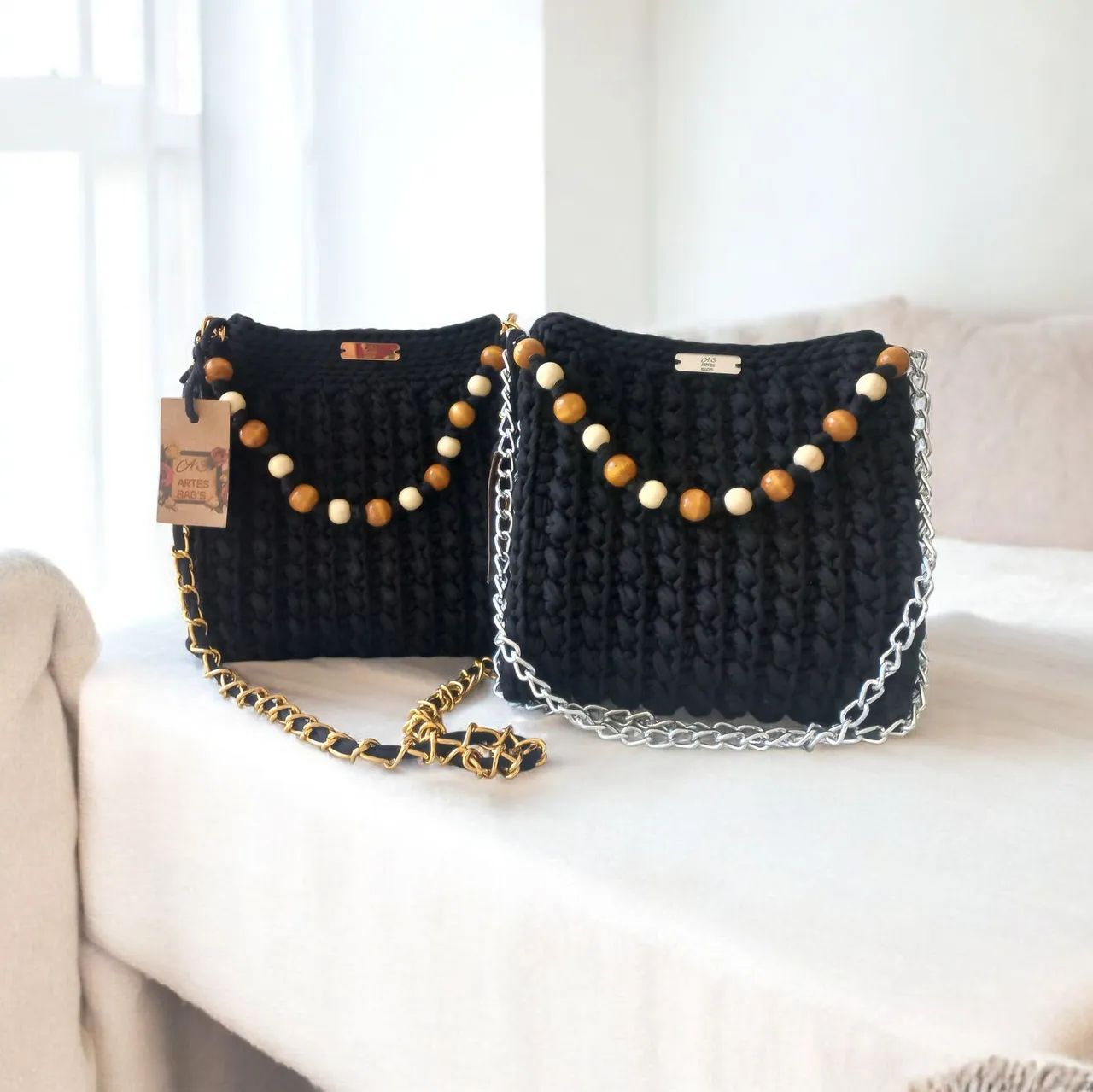 BOLSAS DE CROCHÊ  - Foto 5