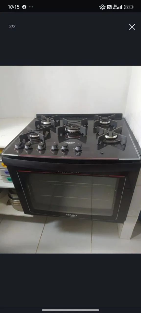 Fogão Dako 5 Bocas  - Foto 2