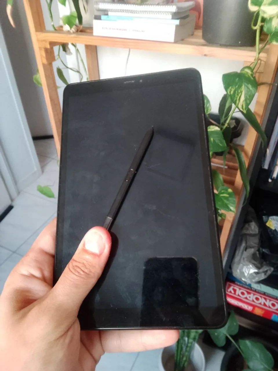 tablet Galaxy A com caneta