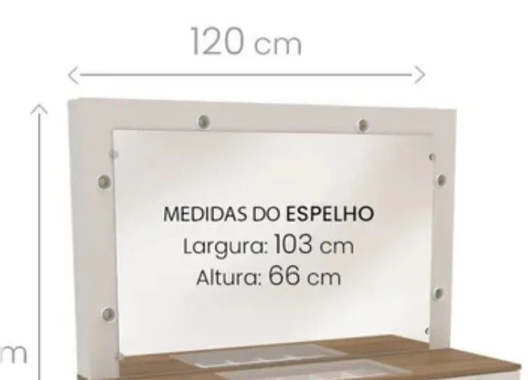 Espelho Penteadeira - Foto 2