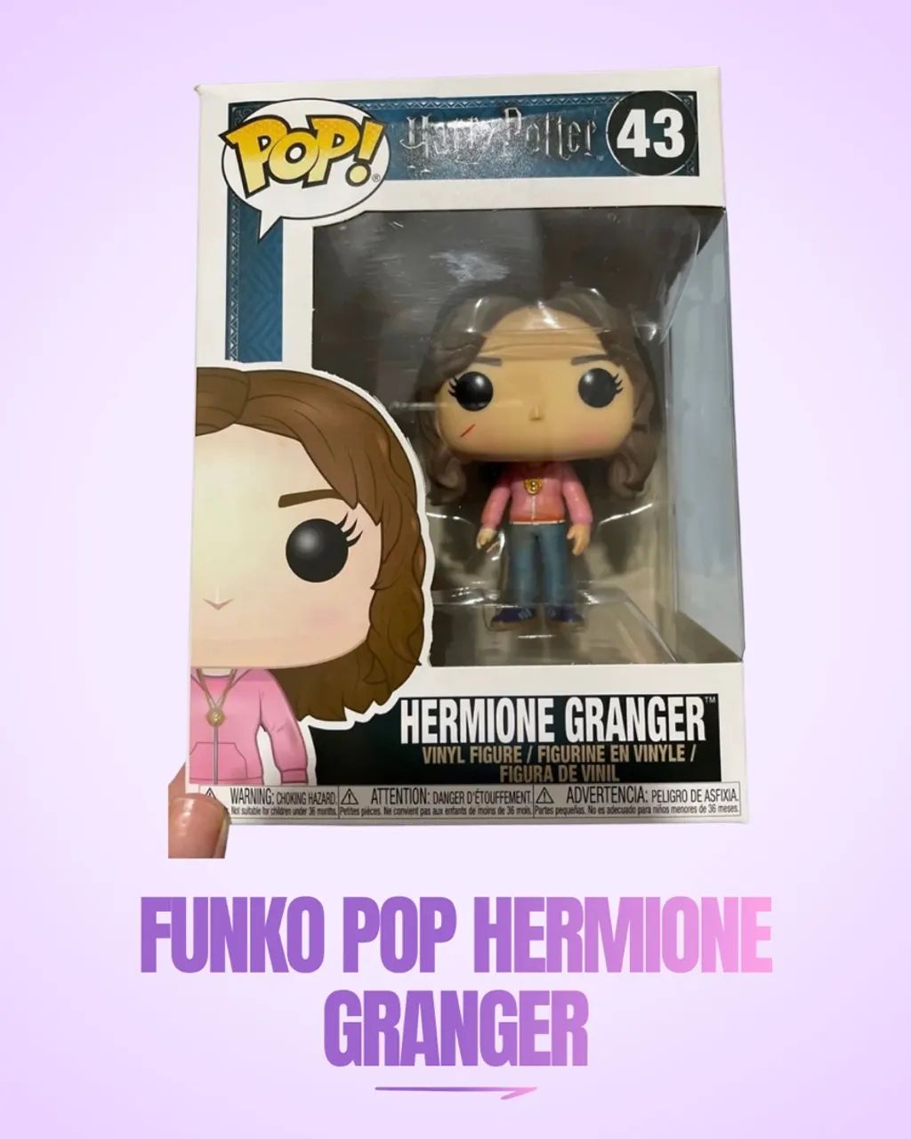 Funkos Harry Potter, Hermione e Ron Wesley - Foto 2