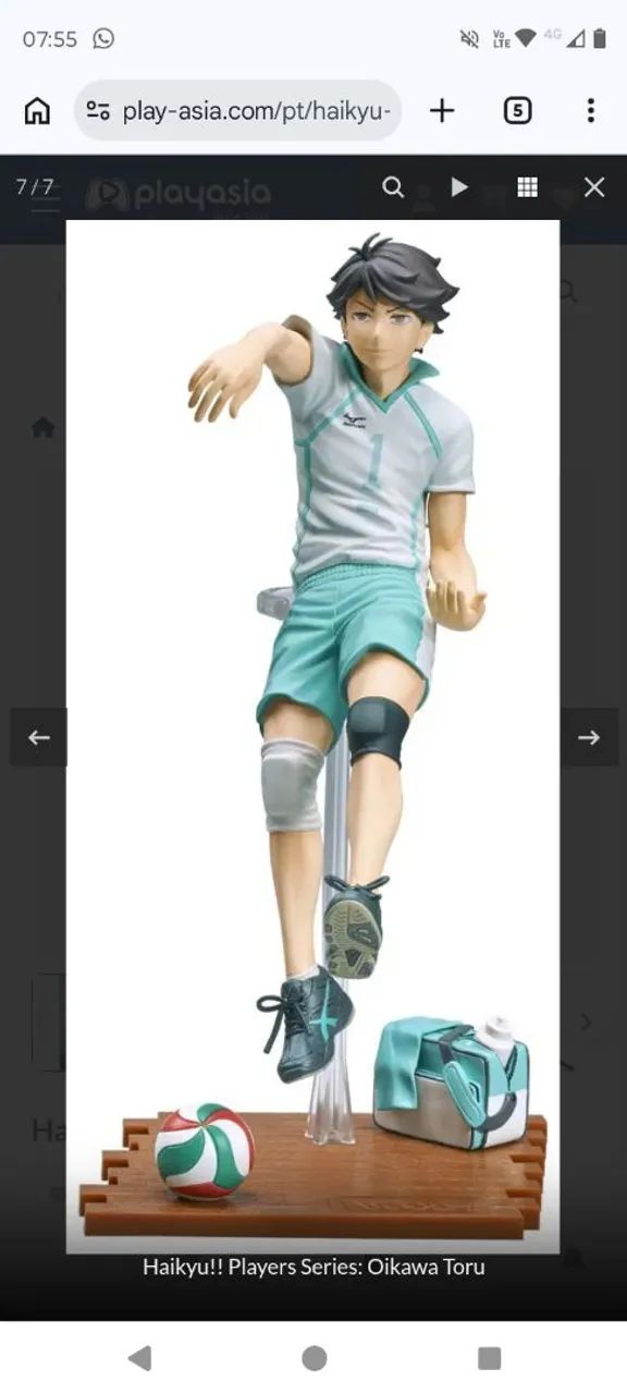 Action Figures Midoriya + Tooru Oikawa - Foto 3