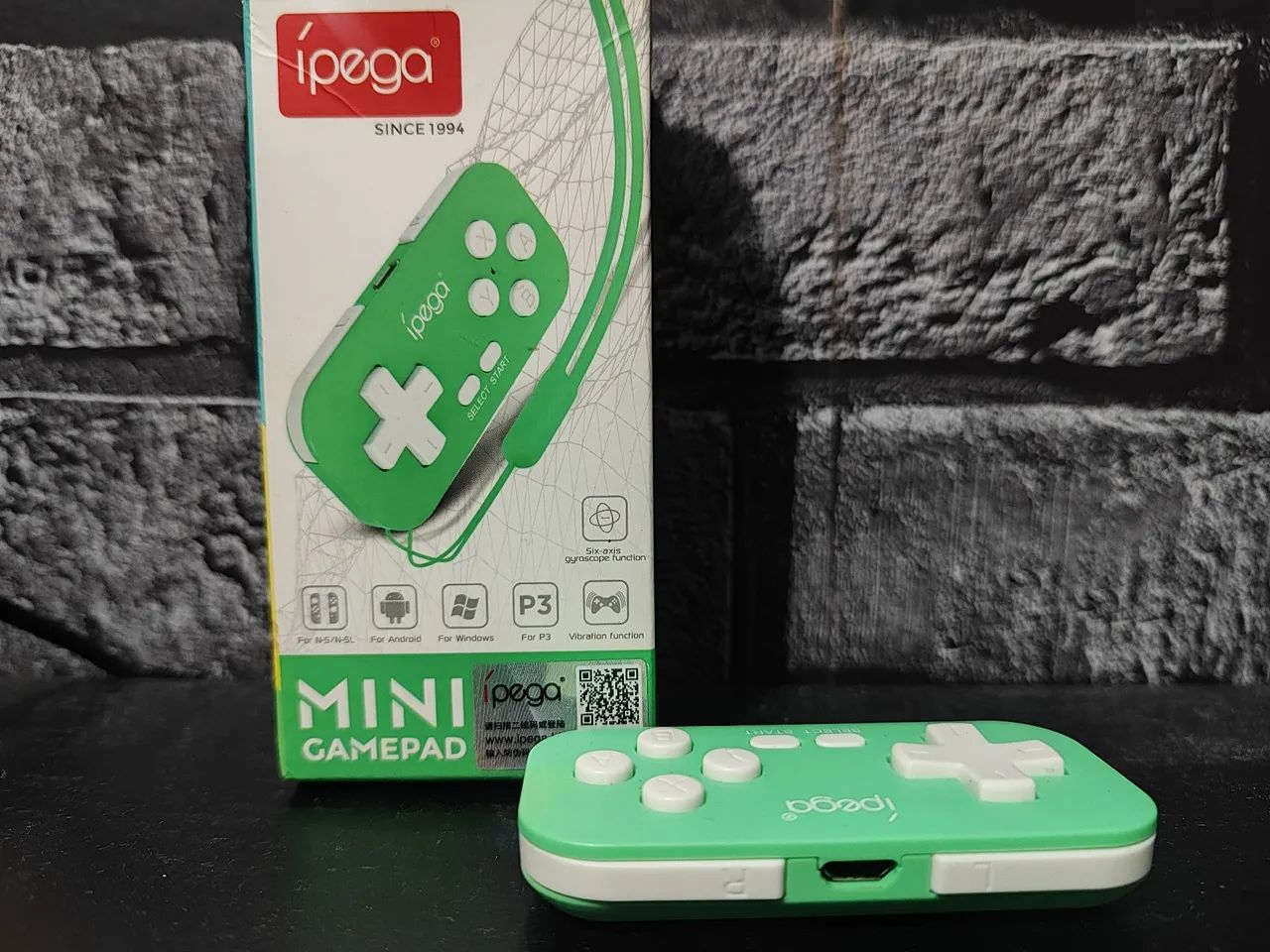 Controle Ipega para Celular - Verde  - Foto 4