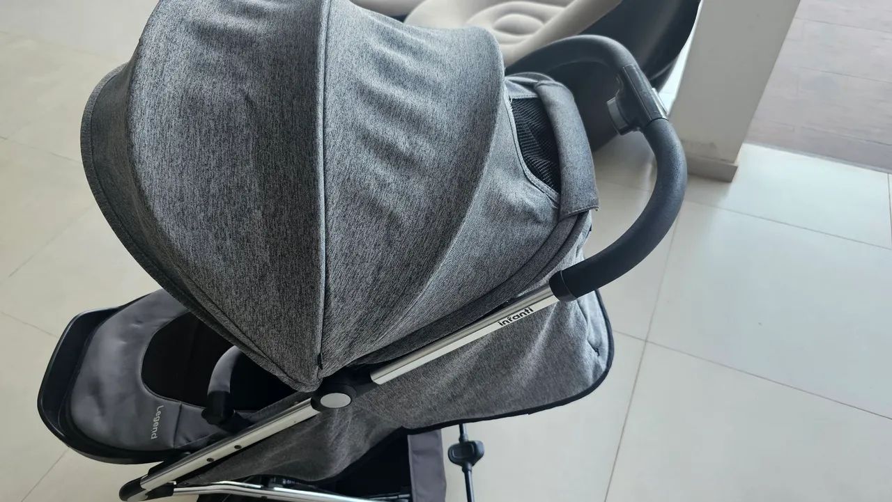 Carrinho de bebê + bebê conforto infanti travel system legend - Foto 4