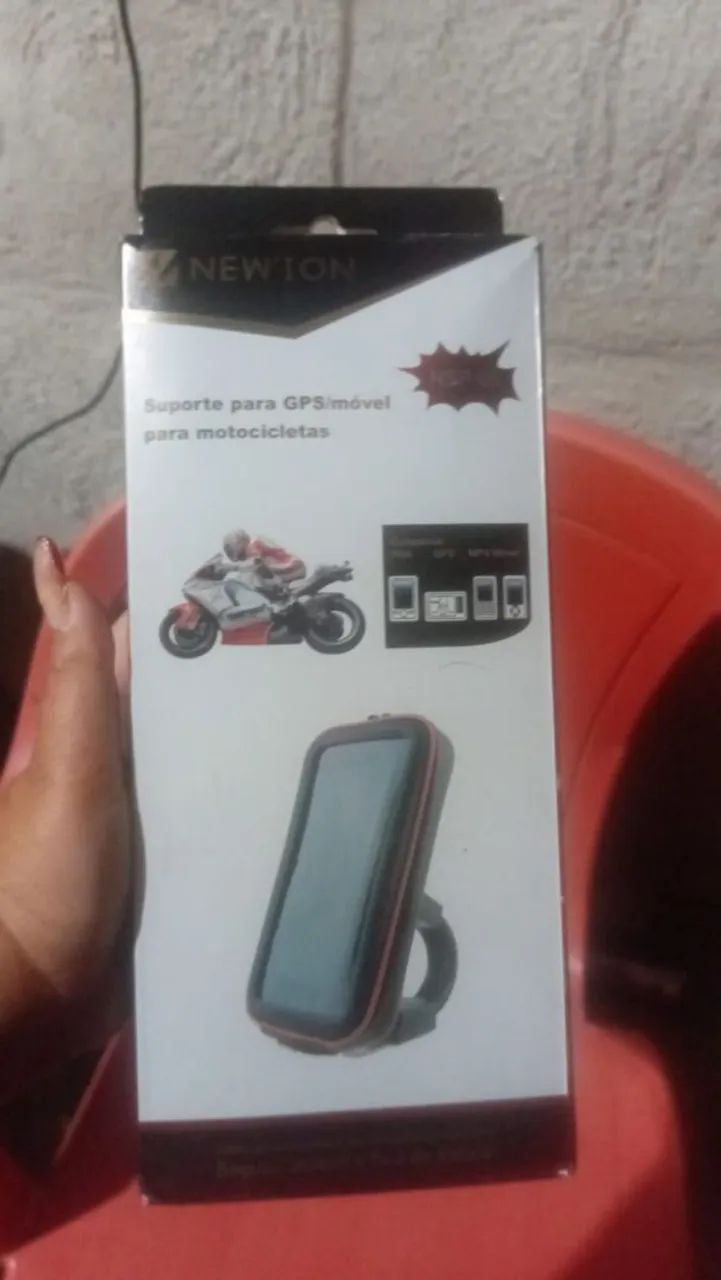 Suporte de celular para moto - Foto 3