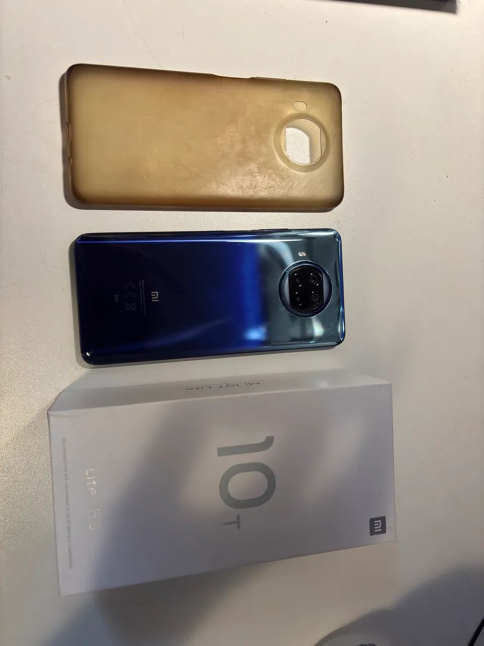 Xiaomi Mi 10T Lite - Com Caixa e Capa (Para Peças ou Conserto / Defeito na Placa) - Foto 2