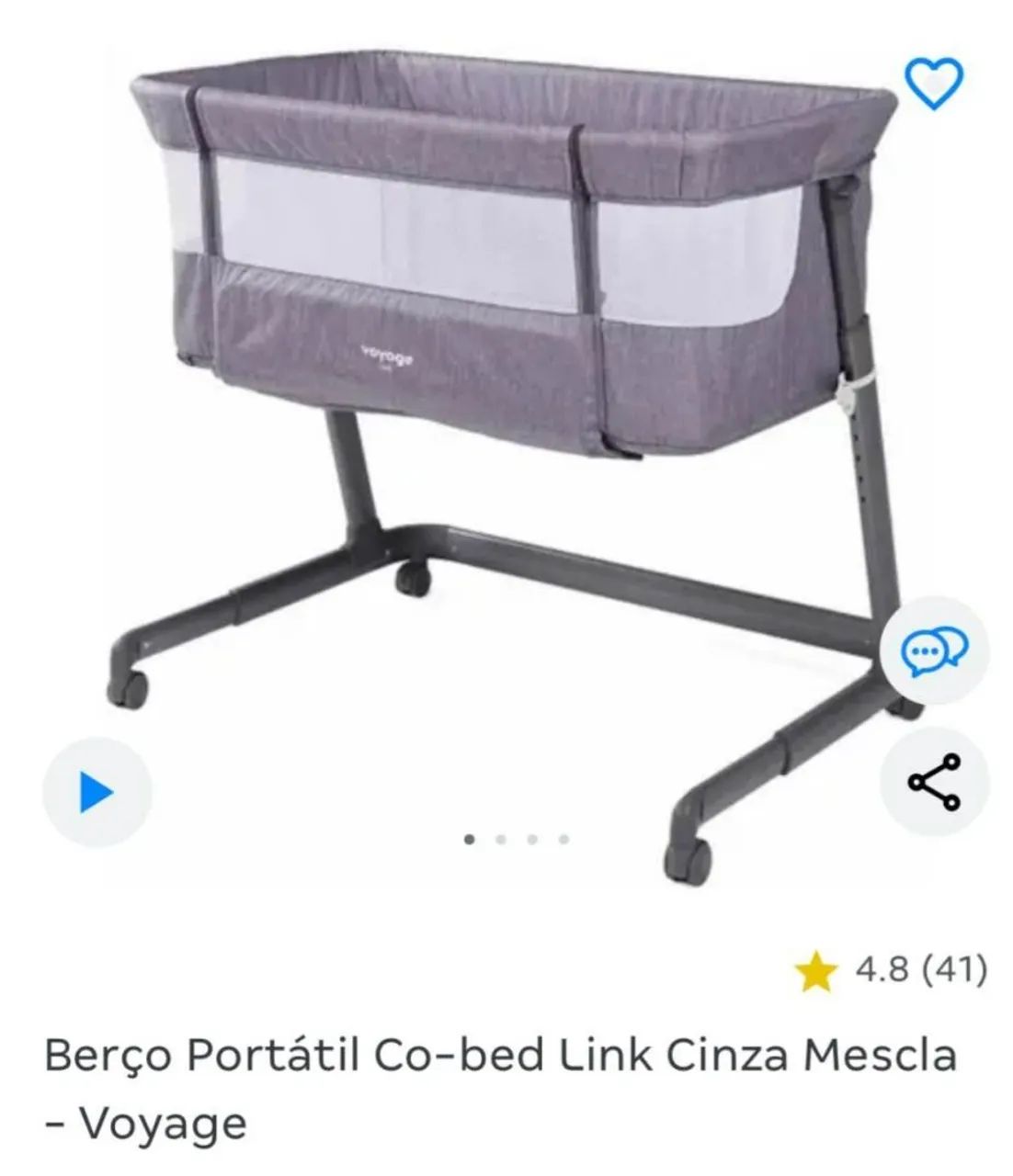 Berço voyage - Moises - Foto 5