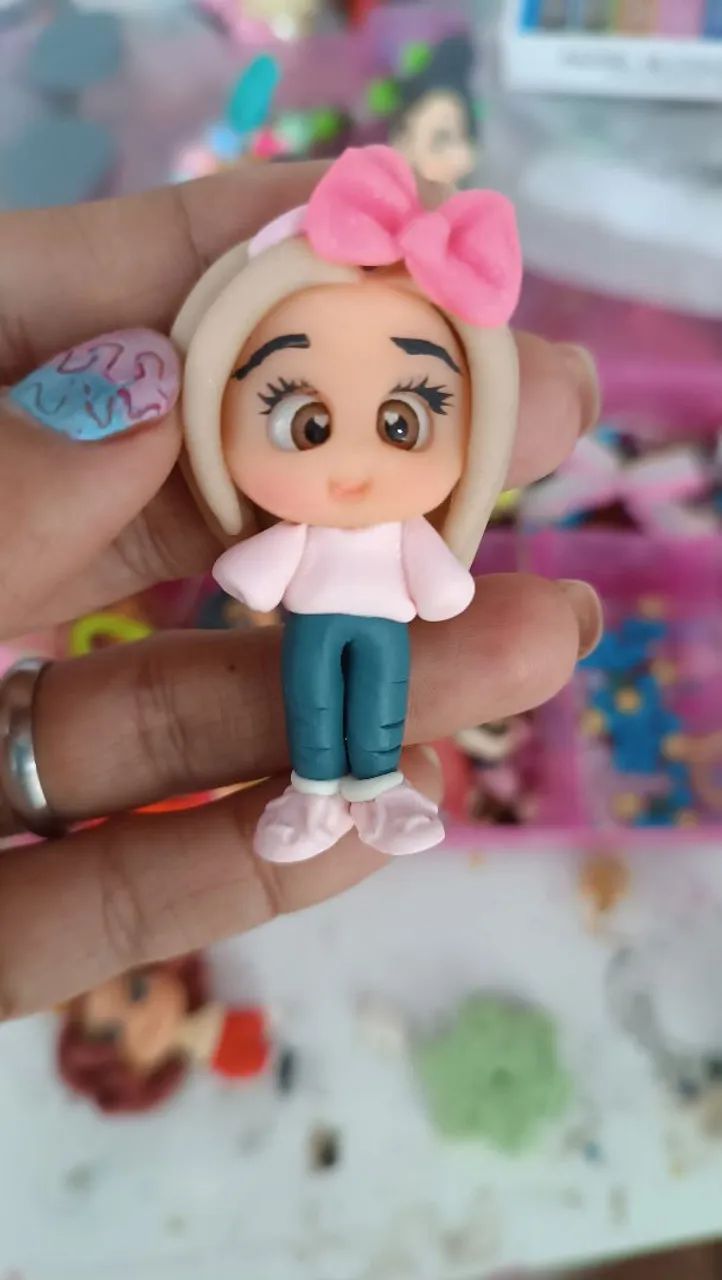 Chaveiros em biscuit  - Foto 4