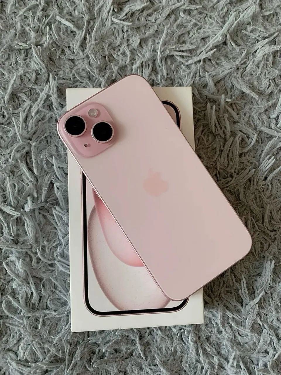 iPhone 15 256GB Rosa | Impecável | Bateria 86%