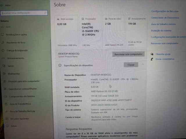 Computador INTEL CORE i5 - Foto 3