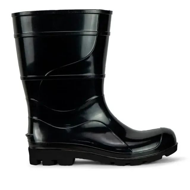 lote Bota pvc botina couro 5und - Foto 2