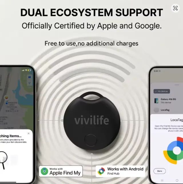 Rastreador Smart Tag Android/IOS (Apple) DUAL System - NOVO - Foto 5