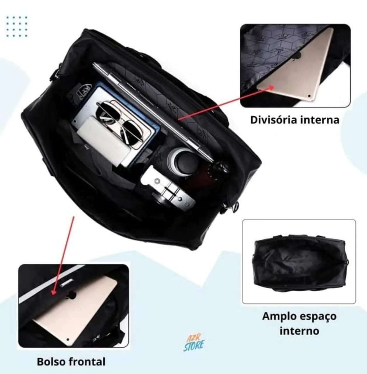 Bolsa de Viagem  - Foto 3