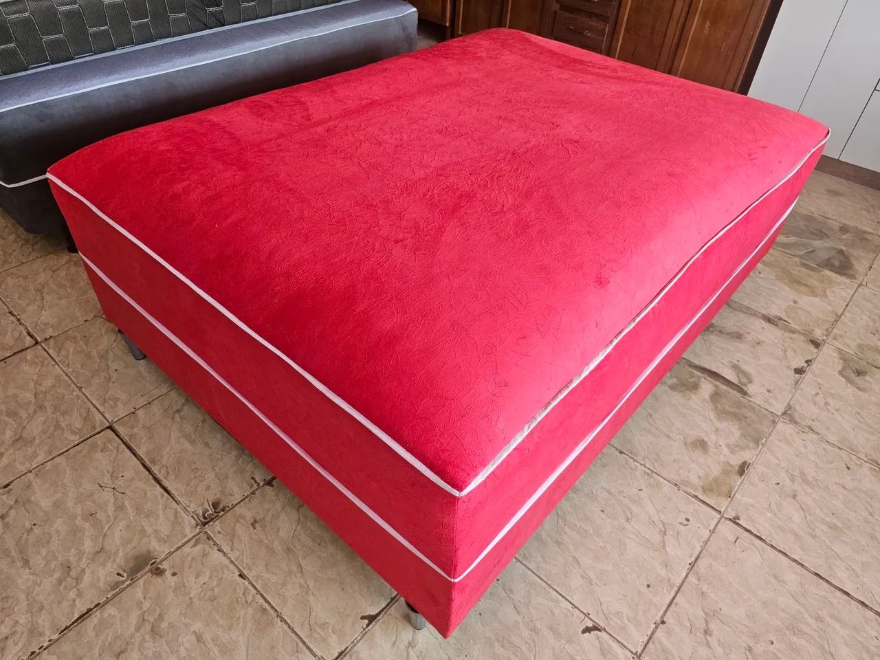 Cama unibox nova molas bonnel nova - Foto 4