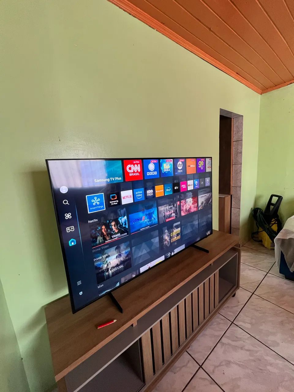 Tv smart 4k, 55 polegadas 