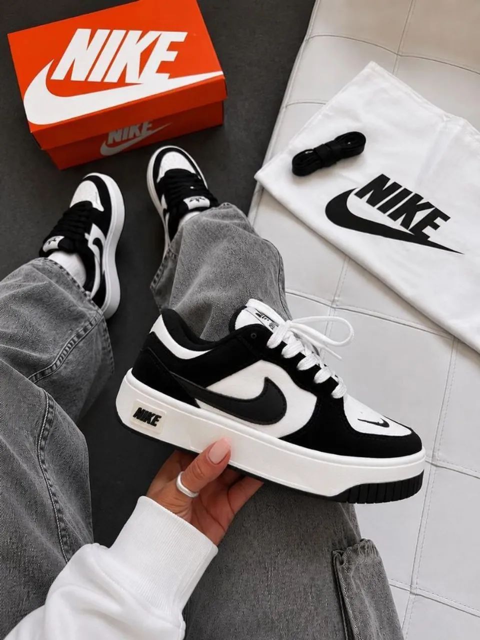 Nike Air force plataforma  - Foto 3