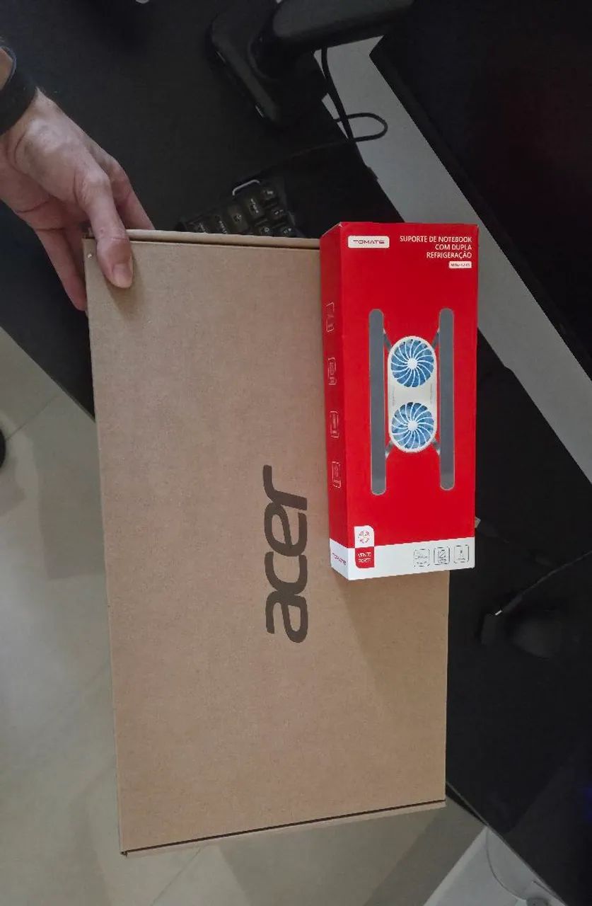 Nitro V15 (RTX 4060) + Suporte com 2 fans + Som  - Foto 5