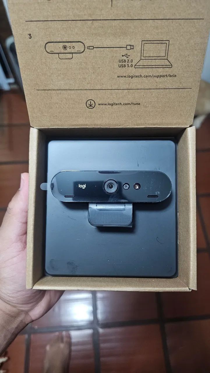 Webcam logitech brio 4k - Foto 2