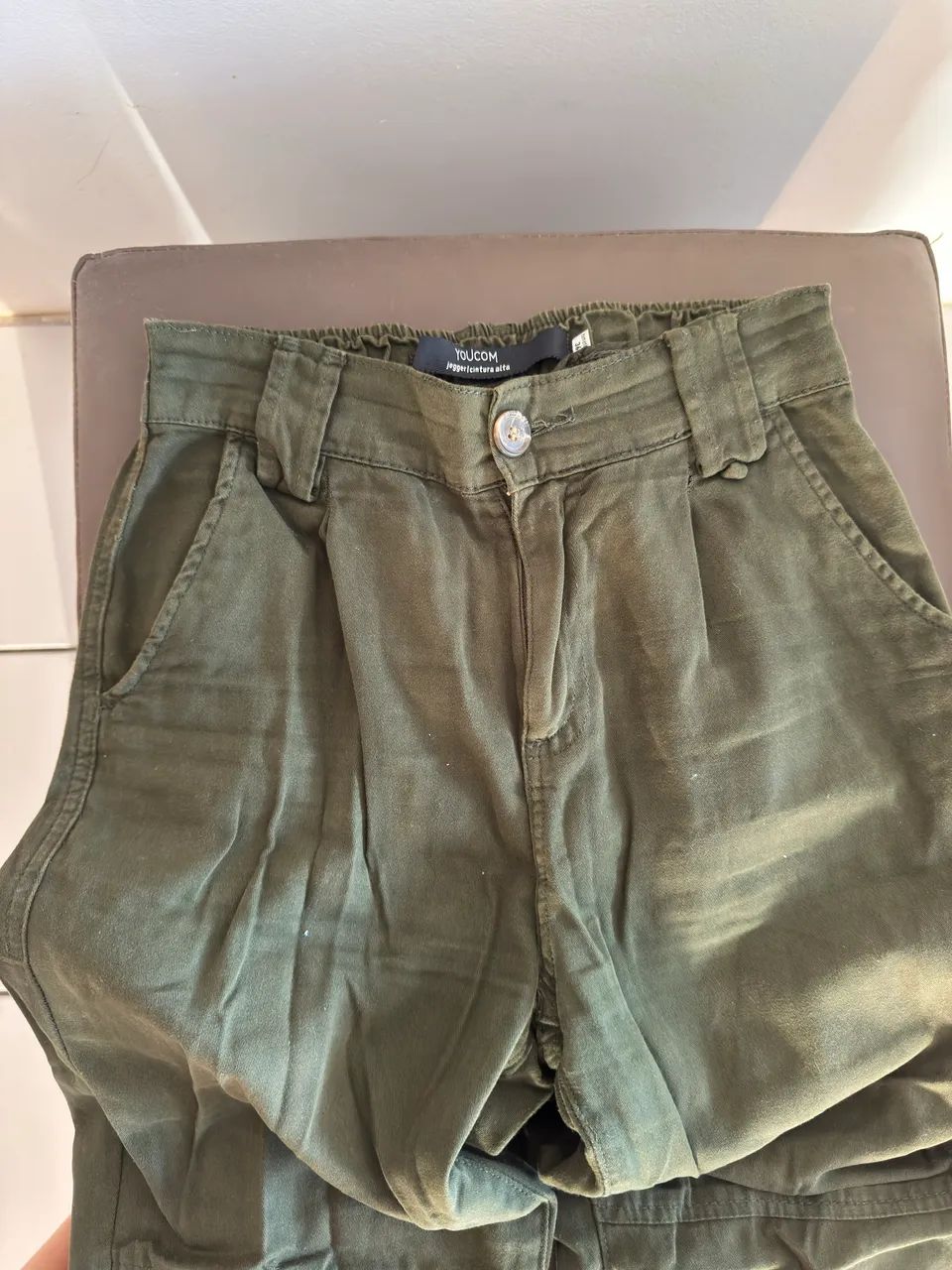 Calça YOUCOM jogger cintura alta
